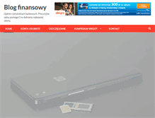 Tablet Screenshot of blog-finansowy.pl